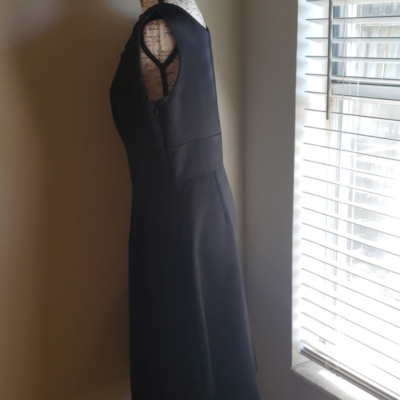 Ann Taylor Loft black dress, sz 10 - Picture 3 of 5